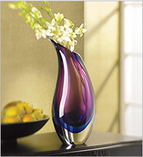 Duo Tone Purple Vase