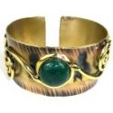 Green Jade Swirl Cuff - South Africa