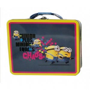 CDESPICABLE ME MINION CHAOS TIN LUNCH BOX - Click To Enlarge