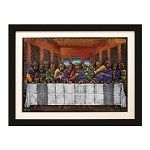 CBlack Art - Framed - The Last Supper - Click To Enlarge