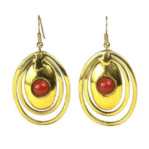 CJasper Earrings - Red - Click To Enlarge