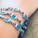 Alpaca Silver & Turquoise bracelet