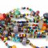 12 STRAND BEAD BEACH BALL NECKLACE - Click To Enlarge