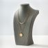 Double Strand Fresh Water Pearl And Disc Necklace - Click To Enlarge