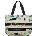 Magnolia Blessed - canvas handbag