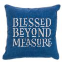 Blessed Beyond Measure Square Pillow