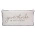 Give Thanks in Everything Rectangular Pillow - 1 Thessalonians 5:18 - Click To Enlarge