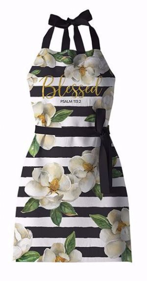 CApron - Blessed Magnolia Apron - Click To Enlarge