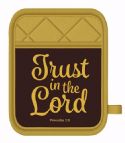 Potholder set - Trust in the Lord